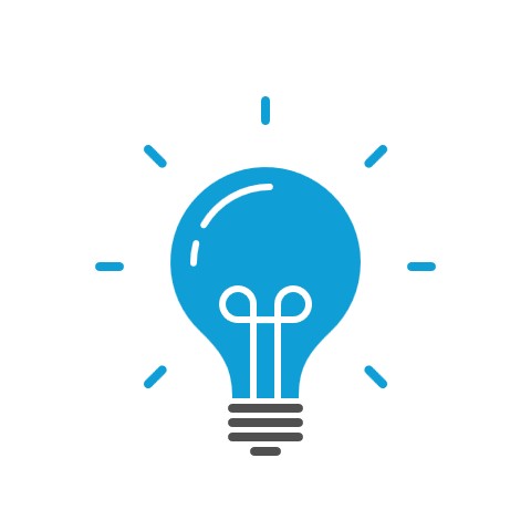 Drawring of a lightbulb 