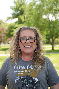 Portrait of Erika Schenkvonstauffenberg standing outside
