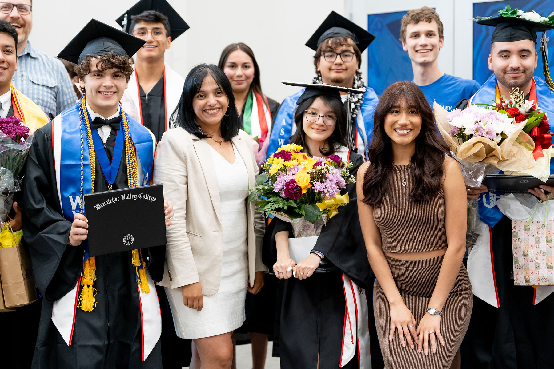 MESA students at graduation