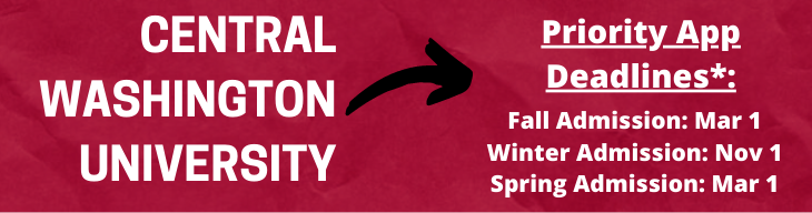 CWU Transfer Deadline